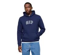 GAP Sudadera con capucha con logotipo para hombre, Tapiz azul marino, X-Small