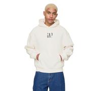 GAP Sudadera con capucha Logo Corp para hombre, Color blanco., X-Large