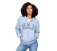 Gap Sudadera con Capucha para Mujer, con Logotipo y Cremallera Completa, S