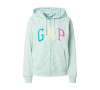 GAP Sudadera con cremallera 'HERITAGE' amarillo / menta / lila oscuro / offwhite, Talla L
