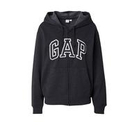 GAP Sudadera con cremallera 'HERITAGE' antracita / blanco M antracita / blanco