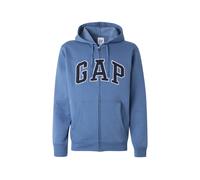 GAP Sudadera con cremallera 'HERITAGE' azul / negro M azul / negro