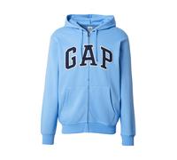GAP Sudadera con cremallera 'HERITAGE' navy / azul oscuro / blanco XL navy / azul oscuro / blanco