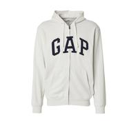 GAP Sudadera con cremallera 'HERITAGE' navy / blanco S navy / blanco