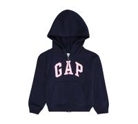 GAP Sudadera con cremallera 'HERITAGE' navy / rosa / blanco 140-146 navy / rosa / blanco