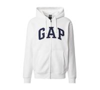 GAP Sudadera con cremallera navy / blanco S navy / blanco