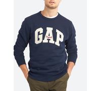 Gap Sudadera de hombre con logo. Azul marino M
