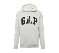 GAP Sudadera gris claro / negro, Talla L