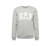 GAP Sudadera gris moteado / rojo / blanco XS gris moteado / rojo / blanco