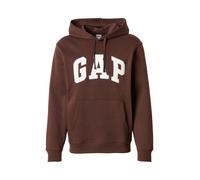 GAP Sudadera 'HERITAGE' chocolate / blanco M chocolate / blanco
