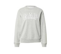 GAP Sudadera 'HERITAGE' gris / blanco M gris / blanco