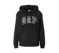 GAP Sudadera 'HERITAGE' negro / blanco S negro / blanco