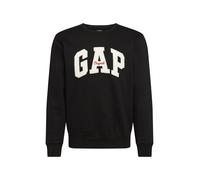 GAP Sudadera negro / blanco XXL negro / blanco