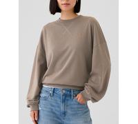 Gap Sudadera sin capucha con logo Mini Gap. Negro 36 (S)