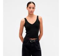 GAP Top sin mangas de suéter de bouclé acanalado 800551-859 XL