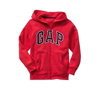 GAP V-New FZ - Sudadera con Capucha para niño, Rojo Puro., M