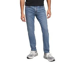 GAP Vaqueros Ajustados no elásticos Jeans, Desteñido Medio, 30W x 30L para Hombre