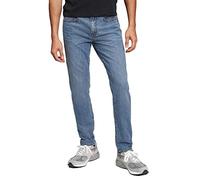 GAP Vaqueros Ajustados no elásticos Jeans, Desteñido Medio, 36W x 32L para Hombre