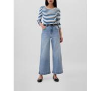 Gap Vaqueros de mujer anchos con 5 bolsillos. Azul claro 32 (25)