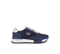 GAP Zapatillas Deportivas para Hombre, Azul Marino, Estilo Retro, Cordones Blancos, Suela Blanca (Azul, Sistema Tallas Calzado EU, Adulto, Hombre, Números, Mediano, 43)