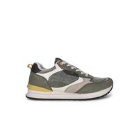 GAP Zapatillas Deportivas Retro, Estilo Casual, Ante y Malla, Suela Antideslizante, Cordones, Diseño Vintage, Unisex Adulto (Verde, Sistema Tallas Calzado EU, Adulto, Hombre, Números, Mediano, 45)
