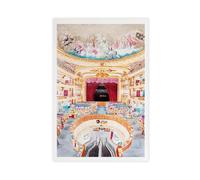 GAPKJGTS El Ateneo Grand Splendid Buenos Aires Argentina - Lienzo decorativo para pared, pinturas para decoración de sala de estar, dormitorio, 20 x 30 cm