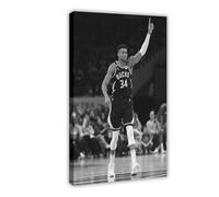 GAPKJGTS Giannis Antetokounmpo - Póster vintage de baloncesto en lienzo para decoración de dormitorio, oficina, habitación, regalo, 40 x 60 cm