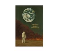 GAPKJGTS Lienzo decorativo para pared con texto en inglés "Playing It Safe Is Dangerous", para decoración de sala de estar, dormitorio, 12 x 18 pulgadas (30 x 45 cm)