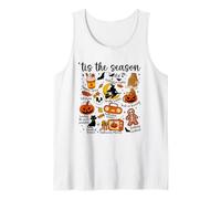 Garabatos otoñales Vintage de Retazos de Halloween: Esta es la Temporada Camiseta sin Mangas