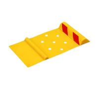 Garage Car Parking Mat - PP Rubber 55x28x5cm | Anti Slip Wheel Stop Guide | Vehicle Positioning Stop For Car SUV Truck Sedan Golf Cart Indoor Outdoor Parking Use