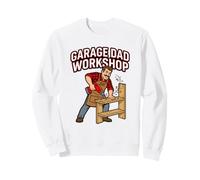 Garage Dad Workshop Carpintería Vida Papás Humor Herramientas Sudadera