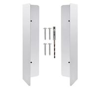 Garage Door Animals Guard Kit - 2 Pieces | Rainproof Stainless Steel Seals To Protect Garage Door Bottom From Snakes, Animals, And Pets, Ideal For Home, Garden, Household Entryways, Under Protection