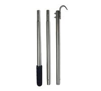 Garage Door Pull Hook, Multi Functional Attic Ladder Pull, 40in Attics Down Hook, Spliced Pulling Hooks with Stick Attic Home Family Use Tool for Home Access Tool Easy Use