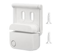 Garage Door Sensor Bracket, Entry Ring Mount, Smart Door Alarm Holder, Anti Theft Design, Multifunctional Support Frame for Home, Apartment, Garage Security Use 5,79 pulgadas White