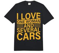 Garage Guys I Love One Woman & Varios Coches Mecánica Motor Comfort Colors Adult Heavyweight T-Shirt