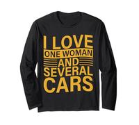 Garage Guys I Love One Woman & Varios Coches Mecánica Motor Manga Larga