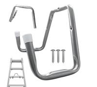 Garage Ladder Hooks,Garage Storage Utility Hose Hanger - Ladder Hook Organizer | for Backyard Garden Shed Workshop Basement Studio