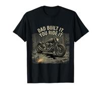Garage Motorcycle Papa Rider Biker Dad Regala You Ride It Camiseta