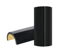 Garage Wall Protector - Flexible Bendable Reflective Edge Padding, Corner Guard for Parking with High-Visibility Safety Strips, Vehicle Collision Buffer, Automotive Cushion, Pickup Shield for Car