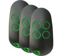 Garagentoröffner Handsender TOP44RBN Control remoto 433,92 MHz Código de rodamiento cambia en cada transmisión 4 canales, doble frecuencia 433,92 u. 868,35 MHz (estándar 868,35 MHz) 3 atascado