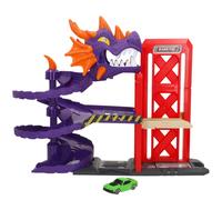 Garaje dragón con coche teamsterz