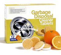 Garbage Disposal Cleaner Tablets 24-Pack, Sink Cleaner and Deodorizer, Disposal Cleaners and Deodorizer, Powerful Foaming Tablets, For Sink Grind Chamber & Drainpipe (1pcs)