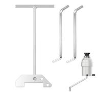 Garbage Disposal Tool - Sink Strainer Wrench | Garbage Disposer Unjamming Wrenches | Metal Wrenches Tools Save Money and Time with Metal Tool to Deal with Clogs | Gârbage Disposer Wrench Tools