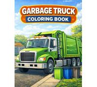Garbage Truck Coloring Book