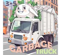 GARBAGE TRUCK COLORING BOOK FOR CHILDREN 3-5 YEARS OLD