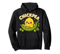 Garbanzo Gracioso Garbanzo Pod Pun Lindo Pollito Bebé Sudadera con Capucha