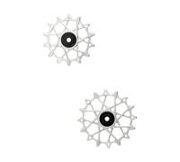 Garbaruk Juego de Poleas 14 + 16 Dientes para Shimano de 12 Velocidades gris
