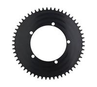 Garbaruk Plato Aero Redondo 5 Brazos 130 mm de Diámetro negro 56 dientes