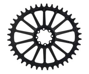 Garbaruk Plato Ovalado AXS Ruta/CX SRAM Montaje Directo 8 Agujeros naranja 44 dientes