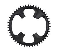 Garbaruk Plato Redondo Asimétrico 4 Brazos para Shimano Ultegra 8000 negro 58 dientes